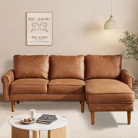 Xizzi-Furniture-TSG-Chaise-Longue-Sofas-Light-Brown-Suede-Right-Chaise