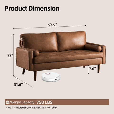 Xizzi-Furniture-YSL-Loveseat-Sofa-Light-Brown-Suede